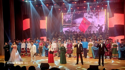 Фото: Түүхийн гүн гүнзгий холбоог бататгах Агуу ялалт-Агуу нөхөрлөл” тоглолт боллоо